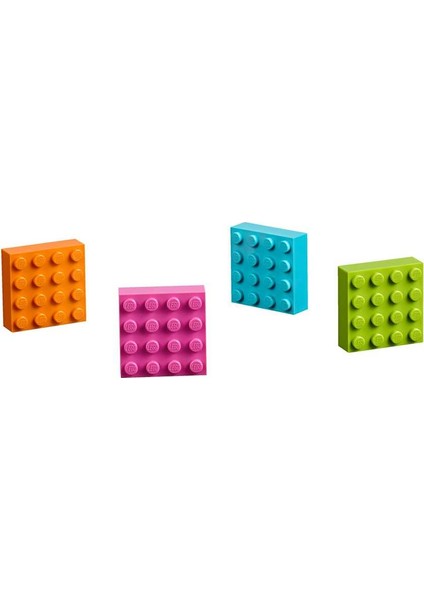 Iconic 853900 LEGO 4x4 Yapım Parçası Magnet