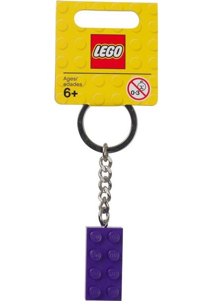 Classic 853379 2x4 Stud Purple Anahtarlık