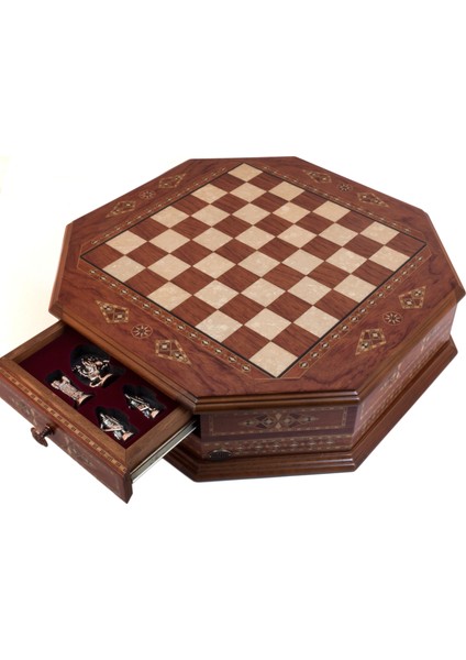 Octagon Byk Gül Satranç Seti fiyatları