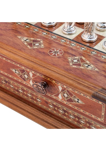 Octagon Byk Gül Satranç Seti modelleri