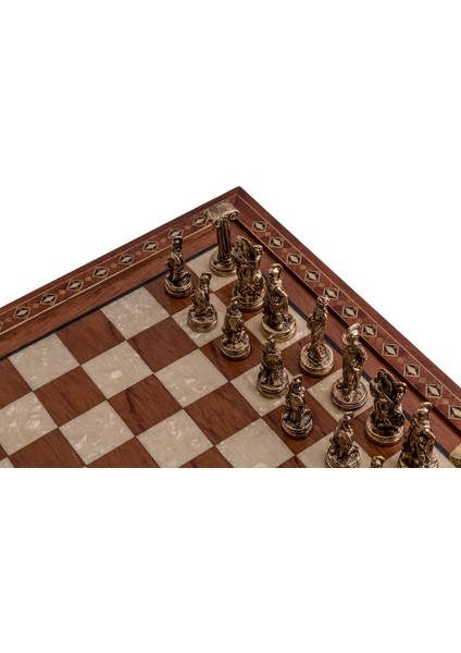 Hero Ros Mdl Satranç Seti Metal Figürlü modelleri