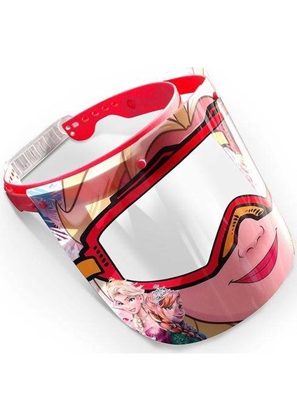 Çocuklar Için Yüz ve Ağız Koruyucu Siperlik - Sevimli Yüz Desenli fiyatları