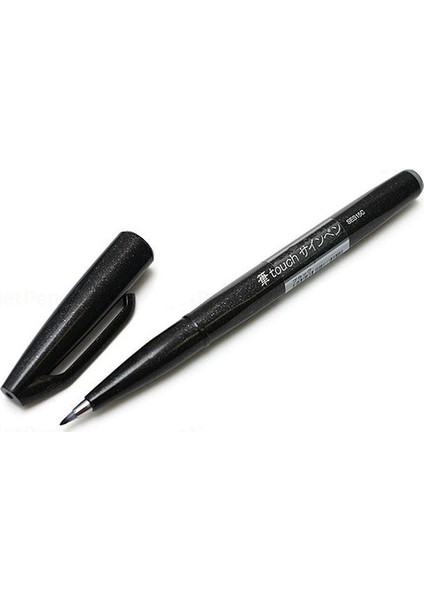Fude Touch Sign Brush Pen Fırça Uçlu Çizim Kalemi Siyah