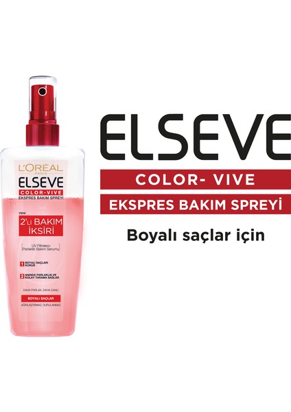 L'Oréal Paris Elseve Colorvive Ekspres Bakım Spreyi 200 ml