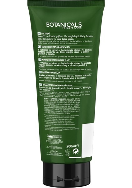 Zencefil Ve Kişniş Güçlendirici Bakım Kremi 200 Ml