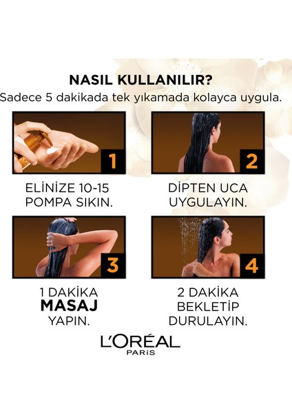 L'Oréal Paris Elseve Color Vive 3'ü 1 Arada Krem Şampuan