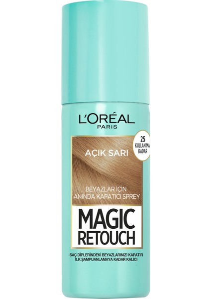 L'Oréal Paris Magic Retouch Beyaz Dipleri Kapatıcı Sprey - Açık Sarı