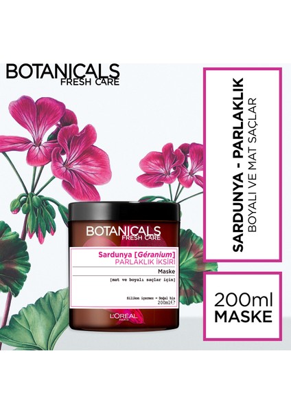 Sardunya Parlaklık Iksirı Maske 200 ml