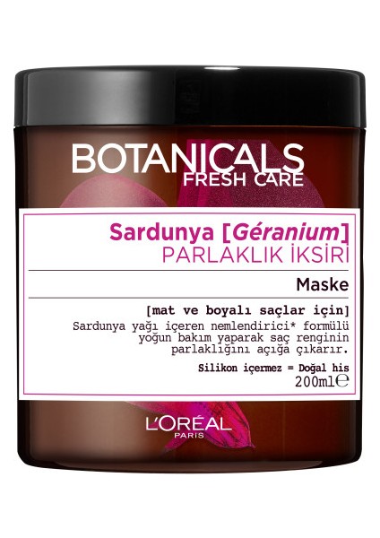 Sardunya Parlaklık Iksirı Maske 200 ml fiyatları