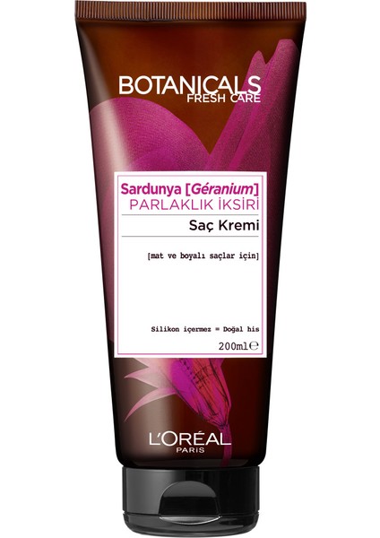 Sardunya Parlaklık İksiri Bakım Kremi 200 ml