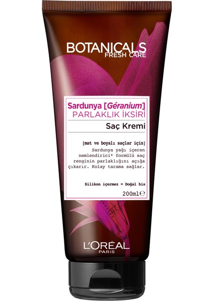 Sardunya Parlaklık İksiri Bakım Kremi 200 ml