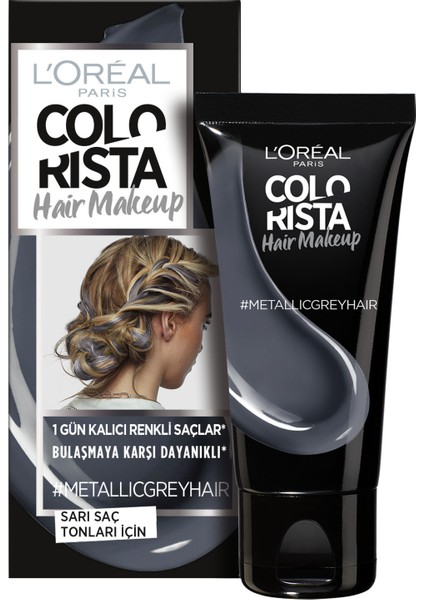 Colorista Hair Makeup Metallic Grey fiyatları