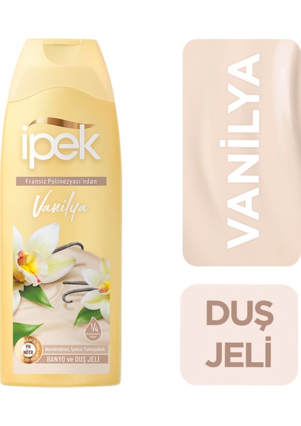 Ipek Duş Jeli Vanilya Özlü 400 ml