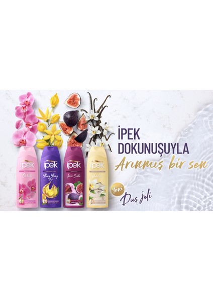 Ipek Duş Jeli Vanilya Özlü 400 ml