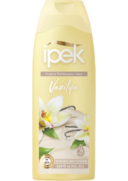 Ipek Duş Jeli Vanilya Özlü 400 ml