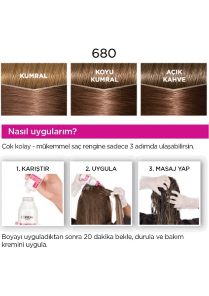 Casting Crème Gloss Saç Boyası - 680 Bronz Kahve