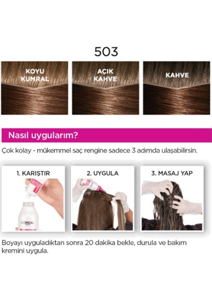 Casting Crème Gloss Saç Boyası 503 Altın Çikolata