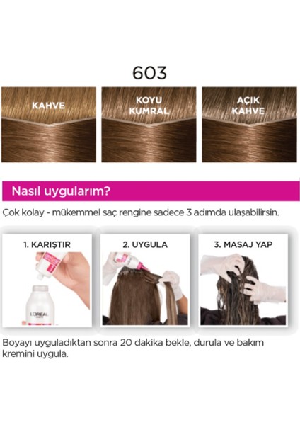 Casting Crème Gloss Saç Boyası - 603 Altın Karamel