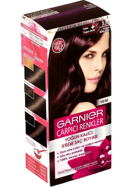 Çarpıcı Renkler 3.16 Yoğun Küllü Kızıl
