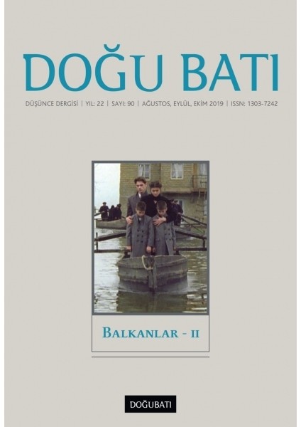 Doğu Batı Düşünce Dergisi Yıl: 22 Sayı: 90