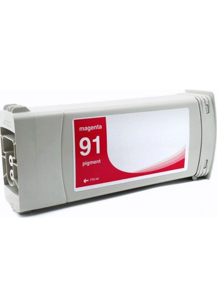 91 C9468A 775 ml Kırmızı Uyumlu Kartuş Z6100