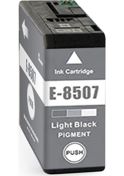 T8507 - C13T87000 Açık Siyah Uyumlu Kartuş - Surecolor SC - P800