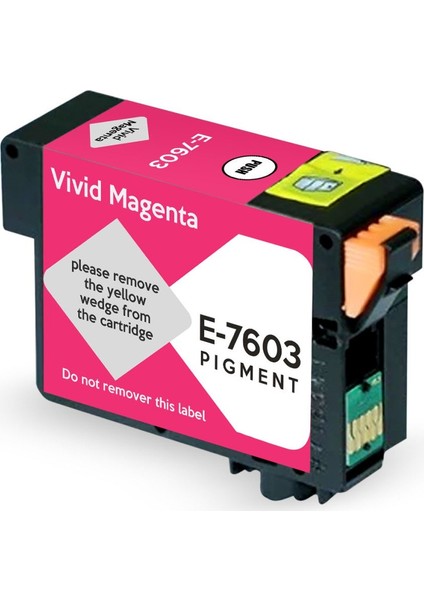 T7603 - C13T76034010 Kırmızı Uyumlu Kartuş - Surecolor SC - P600