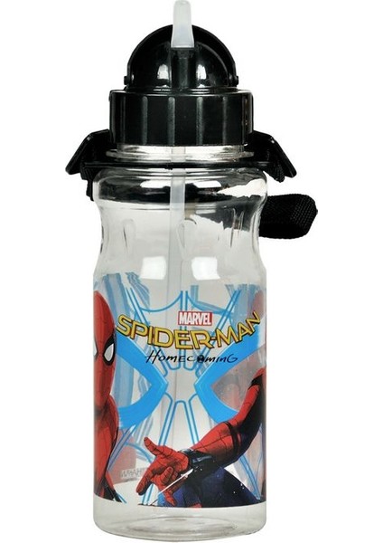 Spiderman Şeffaf Matara -