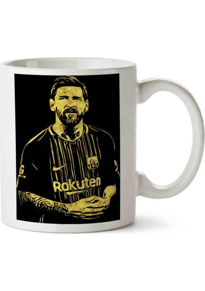 Leonel Messi Barcelona Kupa Bardak