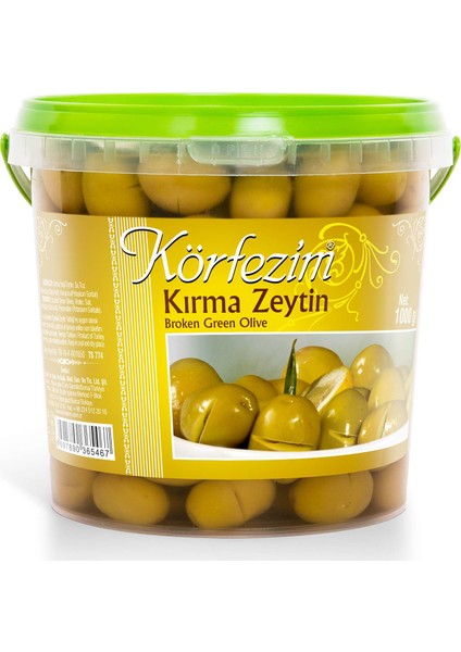 Yeşil Kırma Kokteyl Zeytin 1 kg