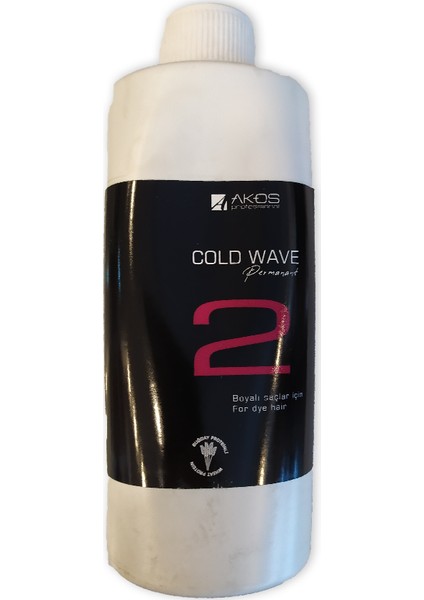 Perma Ilacı 500 ml Cold Wave Nu:2 Boyalı Saçlar Için