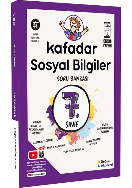 Kafadar 7. Sınıf Sosyal Bilgiler Soru Bankası