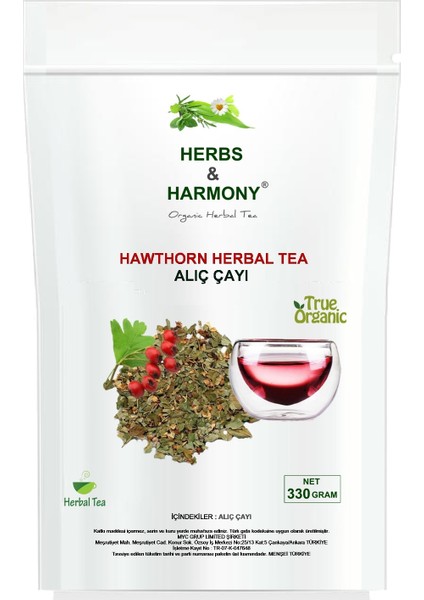 Hawthorn Herbal Tea Alıç Bitki Çayı 330 gram