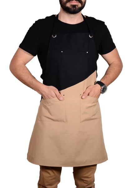 Kuaför Cafe Berber Restaurant Steakhouse Chef Aşçı Mutfak Önlüğü