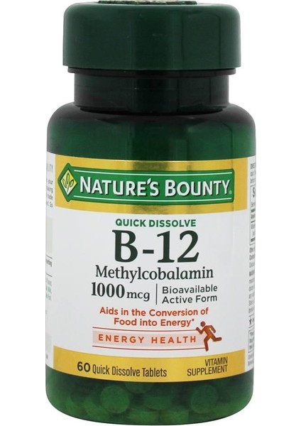 Vitamin B-12 Methylcobalamin 1000UQ 60 Tablet