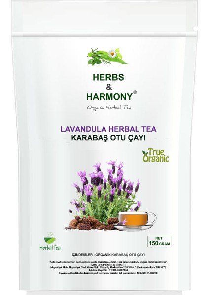 Lavandula Herbal Tea Karabaş Otu Bitki Çayı 150 gram