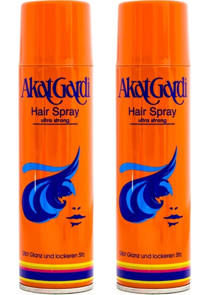 Akat Gardi Turuncu Hair Saç Spreyi 180 ml x 2 Adet