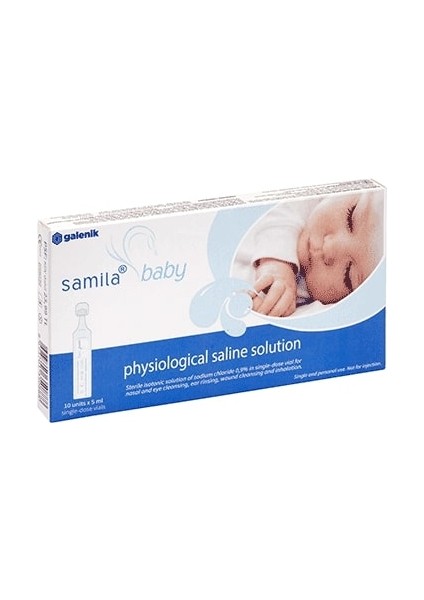 Serum Fizyolojik 5 ml - 10 Adet Flakon