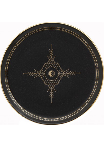 Night Magic Desen1 Düz Tabak 20 cm