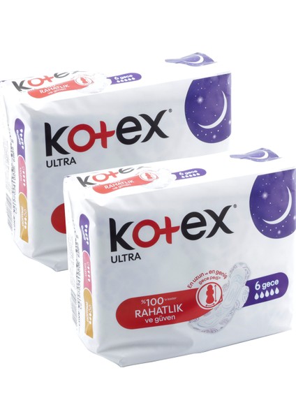 Hijyenik Ped Ultra Extra Gece x 2 Adet