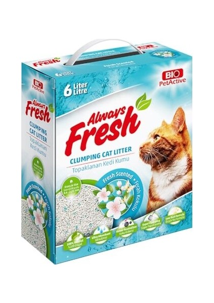 Always Fresh | Ferah Kokulu Topaklanan Kedi Kumu