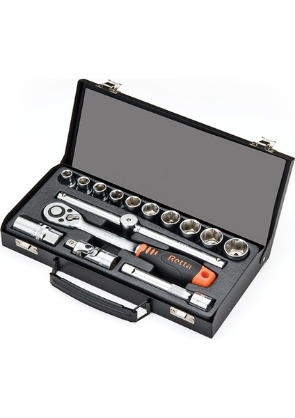 1/2" Lokma Takımı 15PCS -6 Köşe