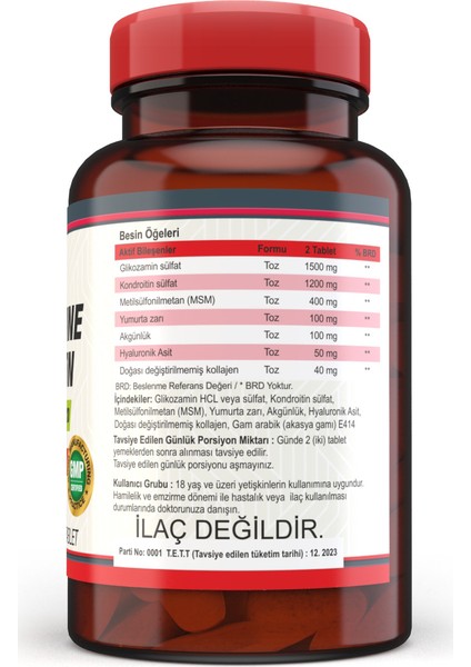 Selenium 120 Tablet + Glucosamine Chondroitin Msm 120 Tablet