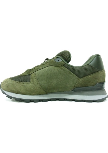 Haki Yeşil Sneakers Bağcıklı Spor Ayakkabı modelleri