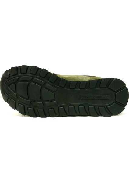 Haki Yeşil Sneakers Bağcıklı Spor Ayakkabı indirimleri