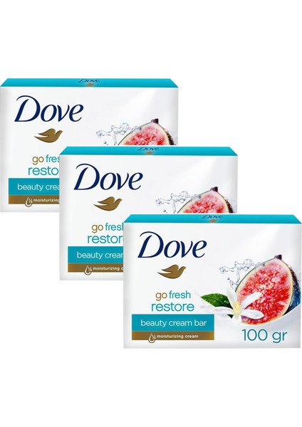 Cream Bar Güzellik Sabunu 100 gr Restore x 3 Adet
