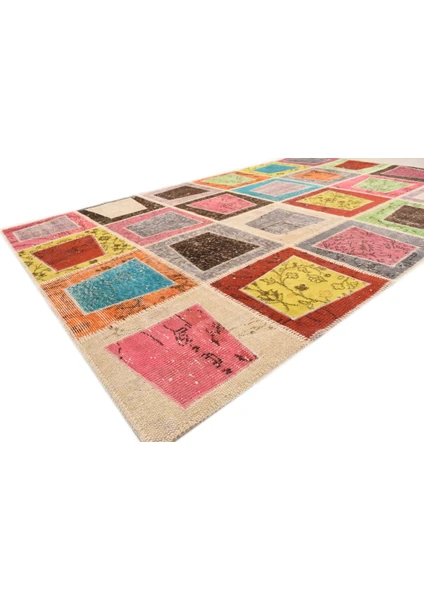 El Örgüsü Patchwork Anadolu Kilim