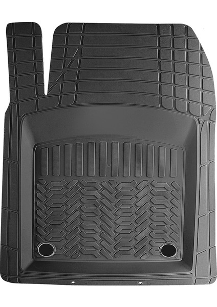 Honda CR-V 2007-2012 Pro Siyah Havuzlu Paspas Seti