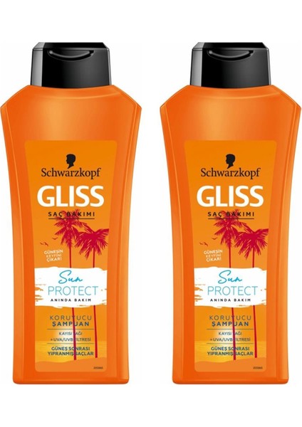 Gliss Saç Koruyucu Şampuan 2 Adet 360 ml