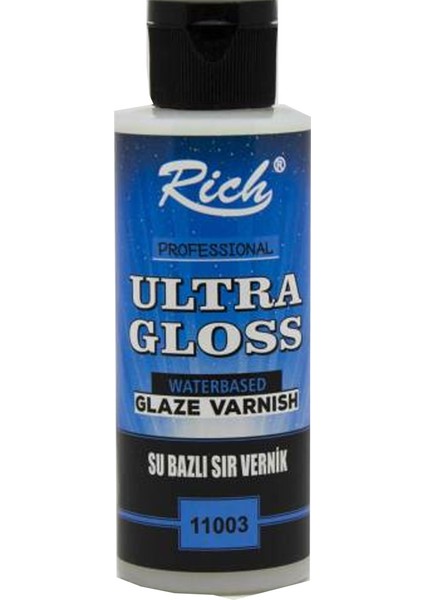 Ultra Gloss Su Bazlı Sır Vernik 500 cc